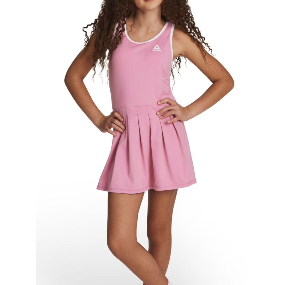 Reebok Girl's Performance Pink Tennis Dress 18